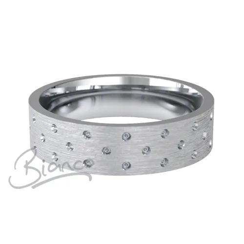 Special Designer Platinum Wedding Ring Cuidado 